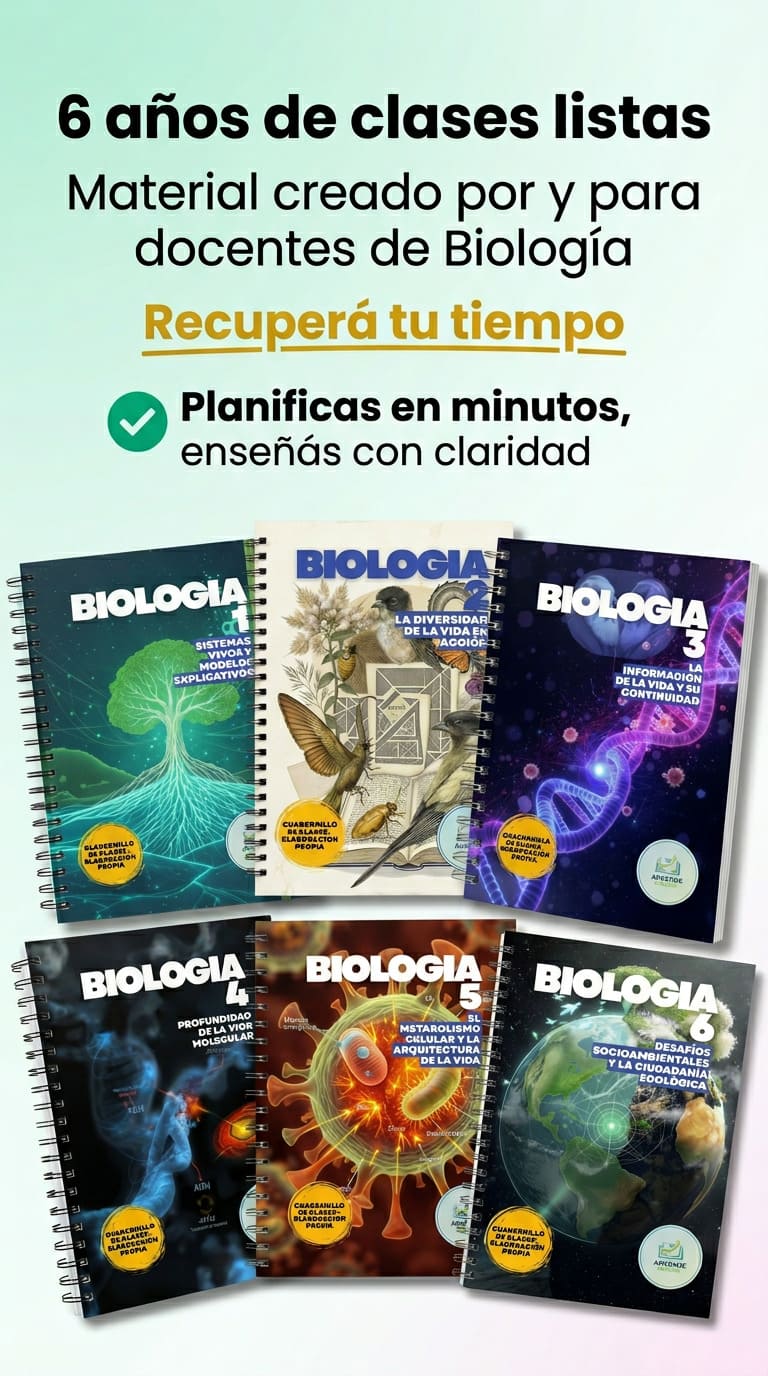 Mega Pack Biolog&iacute;a Secundaria &ndash; 1&deg; a 6&deg; a&ntilde;o